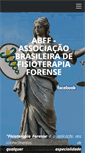 Mobile Screenshot of fisioterapiaforense.com.br